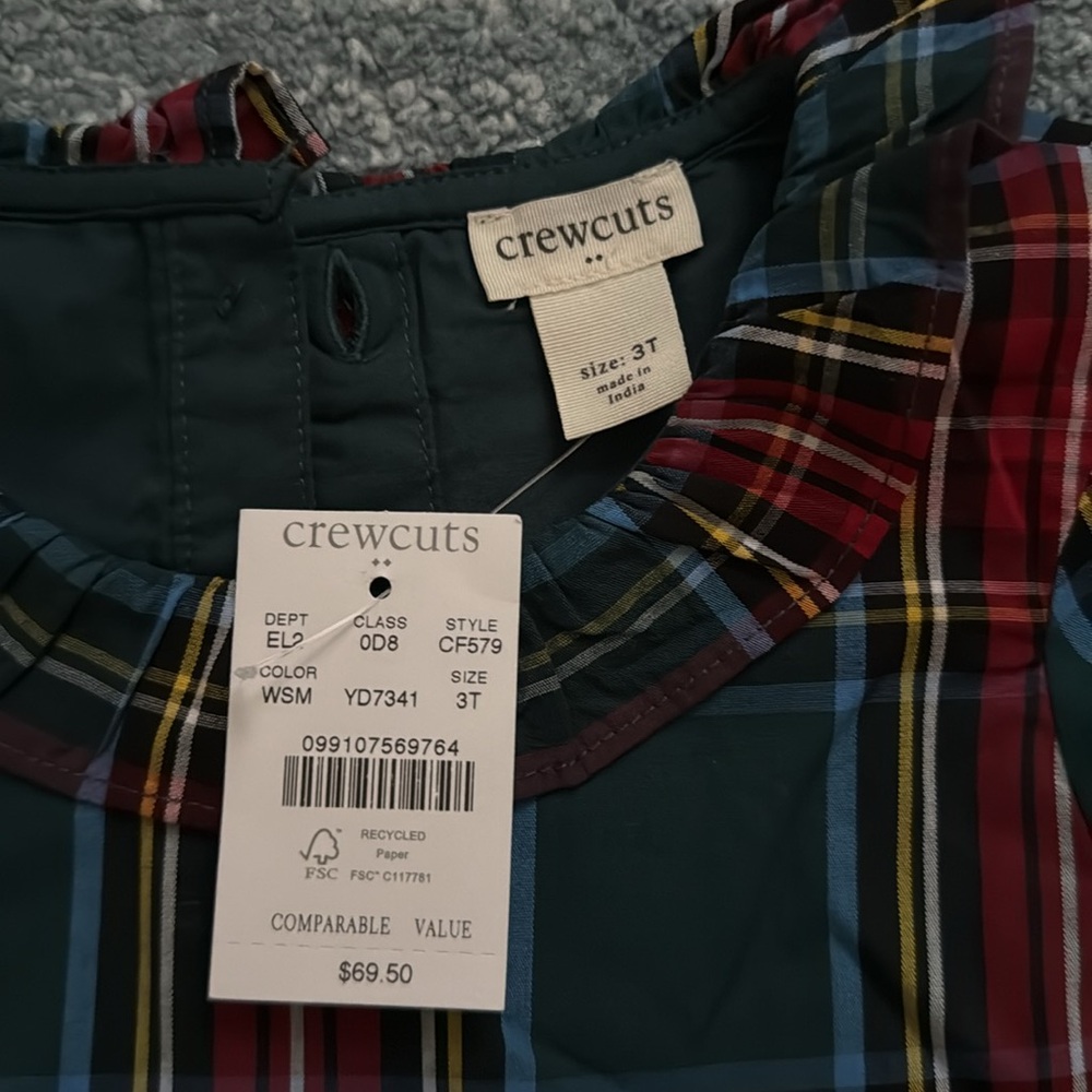 J Crew Crewcuts Toddler Girl Dress - Picture 2 of 2